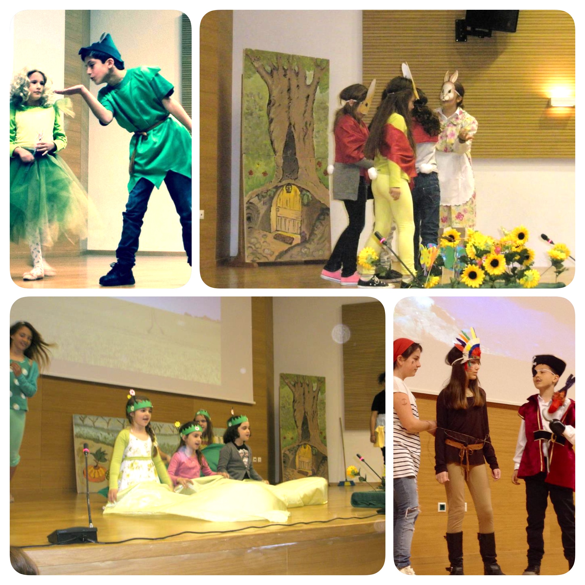 Στιγμιότυπο από θεατρικές παραστάσεις που κάθε χρόνο διοργανώνει το φροντιστήριο ξένων γλωσσών Καφετζοπούλου