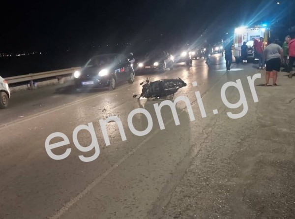 ΧΑΛΚΙΔΑ: Τροχαίο ατύχημα στη Λιανή Αμμο