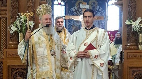 ΧΑΛΚΙΔΑ: Χειροτονήθηκε διάκονος ο Μοναχός Ειρηναίος Σταμέλος