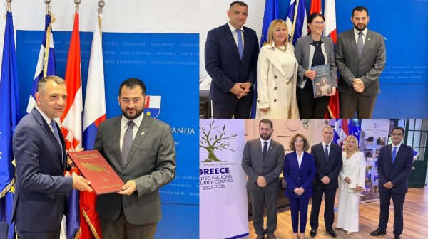 Επαφές και συναντήσεις στην Κροατία για Φάνη Σπανό και Φανή Παπαθωμά