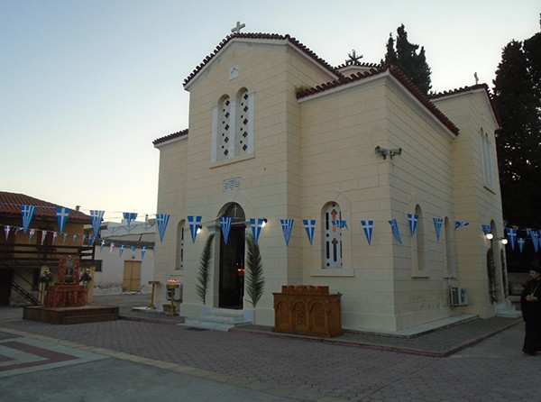 Ιερή Αγρυπνία στον ιερό ναό Ζωοδόχου Πηγής στο Ορφανοτροφείο Χαλκίδας
