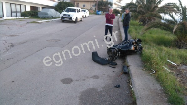 Τροχαίο ατύχημα στο δρόμο Αρτάκη - Φανερωμένη