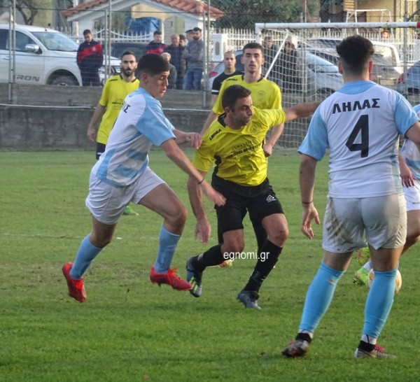 ΛΗΛΑΣ-ΑΥΛΩΝΑΡΙ 0-2: Γκολ και ασίστ ο Παναγιώτης Ηλίας - Χαιρέτησε τους παίκτες ο Ταυταρίδης