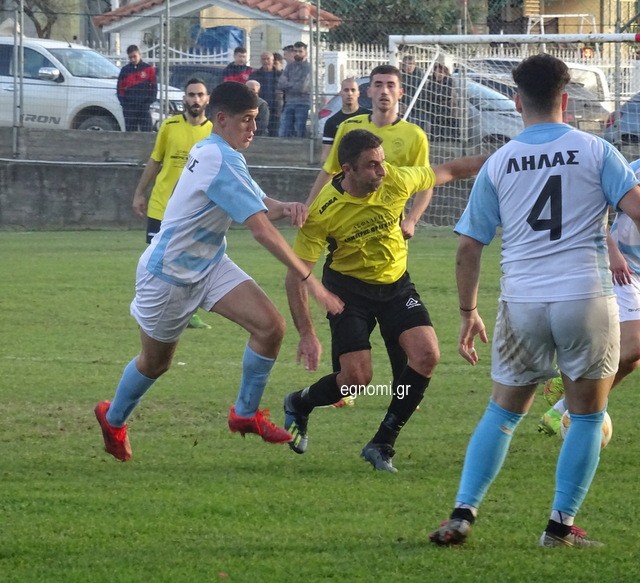 ΛΗΛΑΣ-ΑΥΛΩΝΑΡΙ 0-2: Γκολ και ασίστ ο Παναγιώτης Ηλίας - Χαιρέτησε τους παίκτες ο Ταυταρίδης
