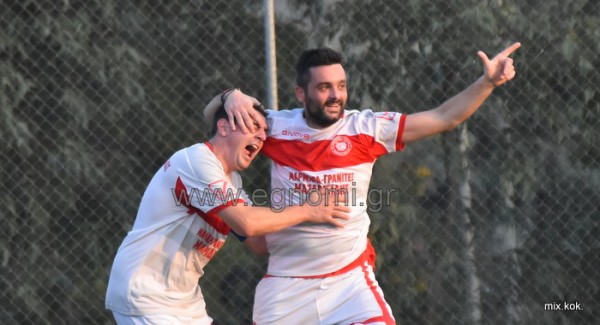 ΚΑΘΕΝΟΙ-ΚΗΡΙΝΘΟΣ 4-3: Ο θρίαμβος τέλειωσε με άγχος