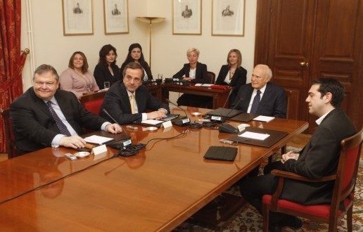 Αδιέξοδο στο συμβούλιο των πολιτικών αρχηγών-Πιέσεις προς Τσίπρα να ελιχθεί για κυβερνητικό σχήμα