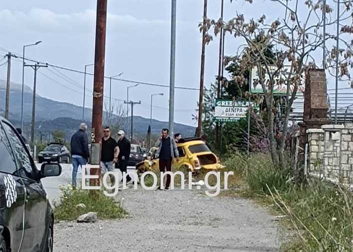 ΛΑΜΨΑΚΟΣ: Τροχαίο με εγκλωβισμό ανήμερα το Πάσχα