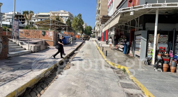 ΠΛΑΤΕΙΑ ΑΓΟΡΑΣ ΧΑΛΚΙΔΑ: Αναστάτωση από εργασίες της ΔΕΔΑ