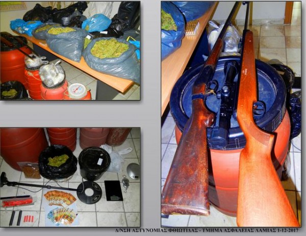 Δύο σπείρες διακινούσαν χασίς σε Φθιώτιδα και Αττική (pics)