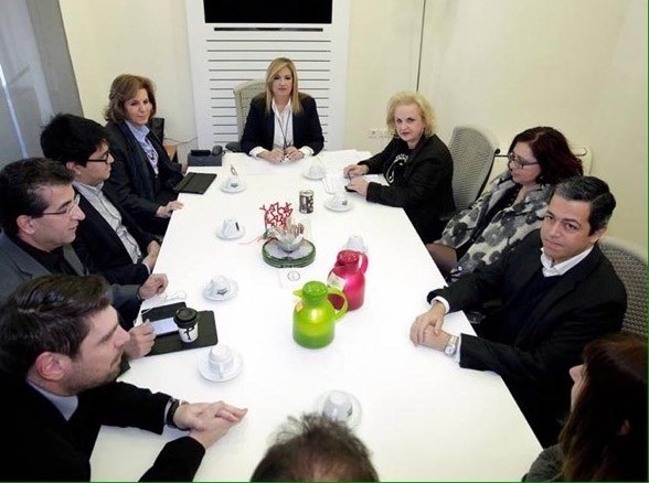 Ο Συμεών Κεδίκογλου σε σύσκεψη του ΠΑΣΟΚ με νοσοκομειακούς γιατρούς