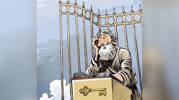 Απόρησε και ο Άγιος Πέτρος