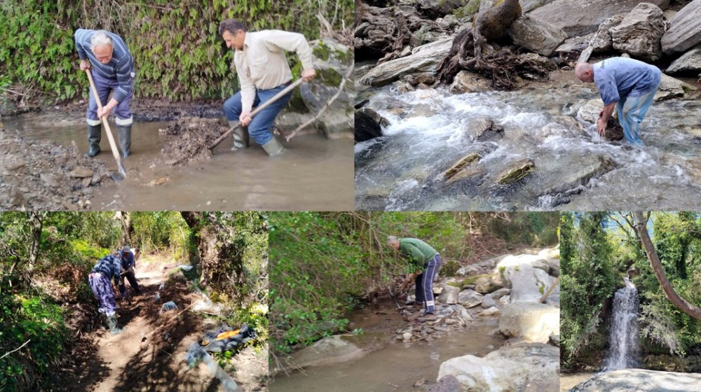 Ζωντανεύει ξανά ο καταρράκτης στον Πλατανιστό Καρυστίας