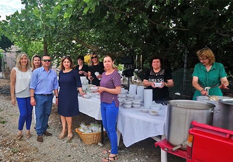Γιορτή με ευλογημένο φαγητό στην Ιστιαία