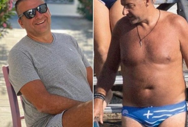 Χαμός για το μαγιό του Γιώργου Λιάγκα με την ελληνική σημαία