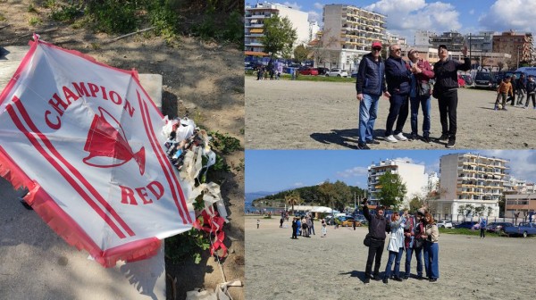 ΧΑΛΚΙΔΑ: Στο Κουρέντι πέταξε τον χαρταετό ο Σταύρος Καμαριώτης