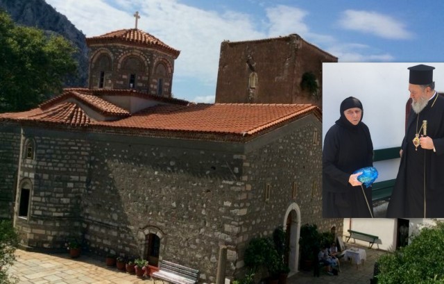 Στη Μονή Γαλατάκη για την γιορτή της ηγουμένης ο Μητροπολίτης Χαλκίδος