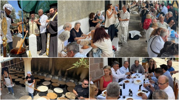 Το στιφάδο του Οξυλίθου: Ένα έθιμο 600 χρόνων που ζωντανεύει κάθε Δεκαπενταύγουστο (VIDEO)