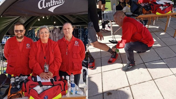 ΔΙΡΦΥΣ ΕΥΒΟΙΑΣ: Ο Ερυθρός Σταυρός παρών στους αγώνες Dirfys Trail Run 2025