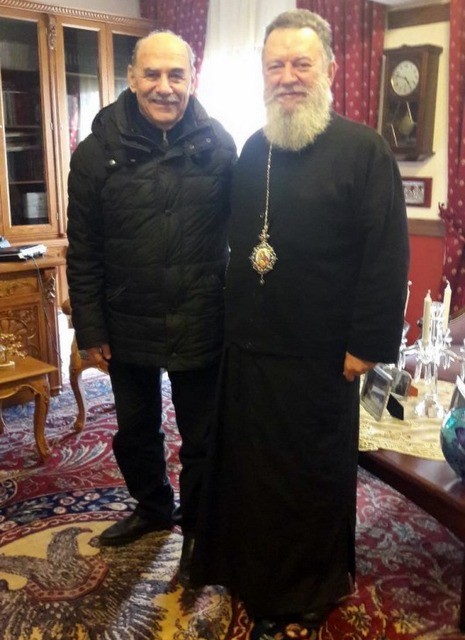 Ο Δήμαρχος Σκιάθου επισκέφτηκε τον Μητροπολίτη στη Χαλκίδα