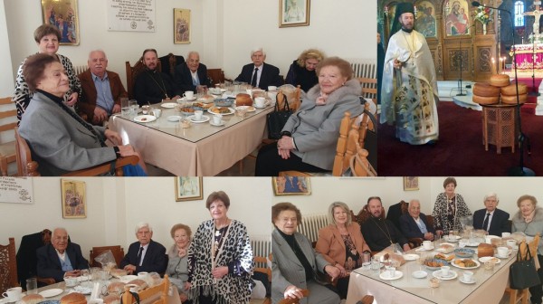 ΧΑΛΚΙΔΑ: Ο Σύνδεσμος Χαλκιδέων πρόσφερε αρτοκλασία για την προστάτη Άγιο του