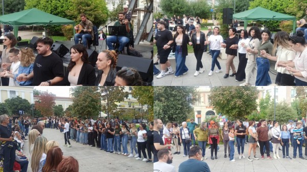 ΧΑΛΚΙΔΑ: Υπαίθριο μάθημα χορού στην πλατεία Δικαστηρίων με γεύσεις της Σκύρου