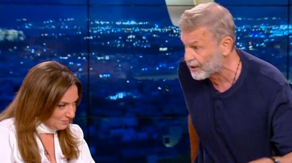 Ο Γκλέτσος τσακώθηκε on air με την Σοφία Μουτίδου και αποχώρησε από την εκπομπή της (VIDEO)