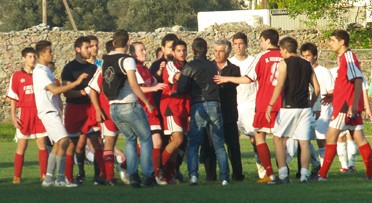 Επεσε ξύλο σε αγώνα πρωταθλήματος Νέων