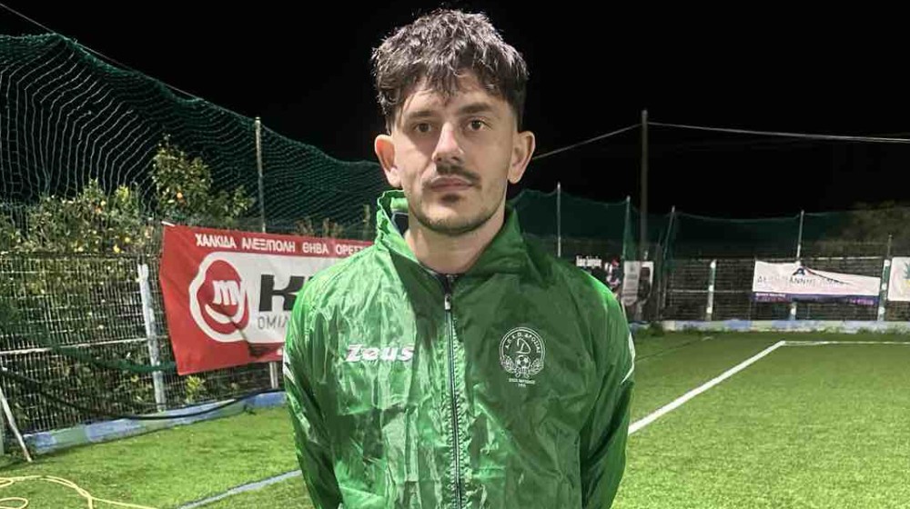 Ο Πάρης Λάζρι φόρεσε τα πράσινα του ΑΠΚΟ Δροσιάς