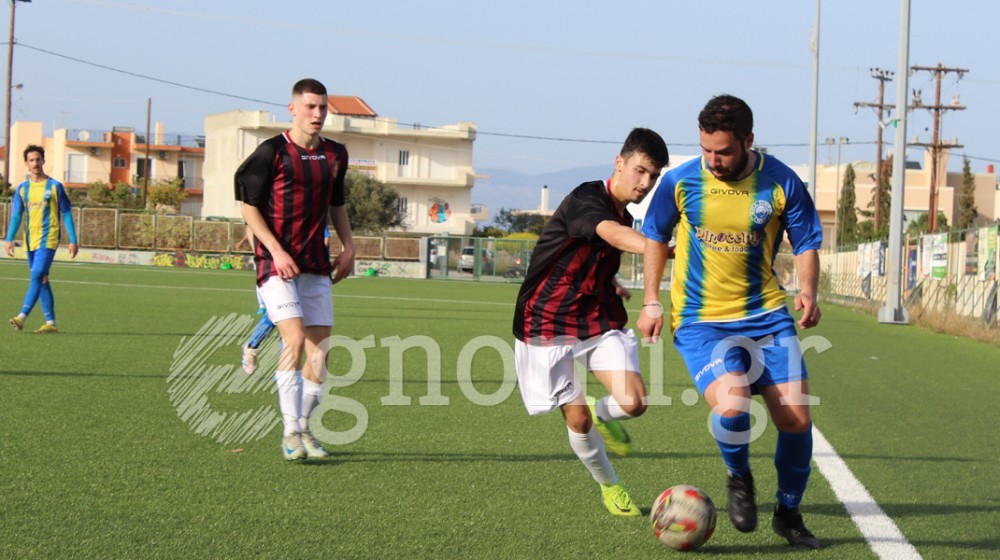 ΚΥΖΙΚΟΣ-ΣΤΑΥΡΟΣ 0-3: Άνοιξε για τα καλά, λογαριασμό με τα διπλά
