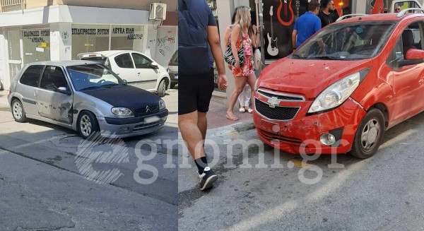 ΧΑΛΚΙΔΑ: Τροχαίο ατύχημα στην οδό Αβάντων