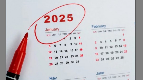 2025: Φουλ τριήμερα και δυο τετραήμερα το νέο έτος - Σε καθημερινές πέφτουν όλες οι αργίες