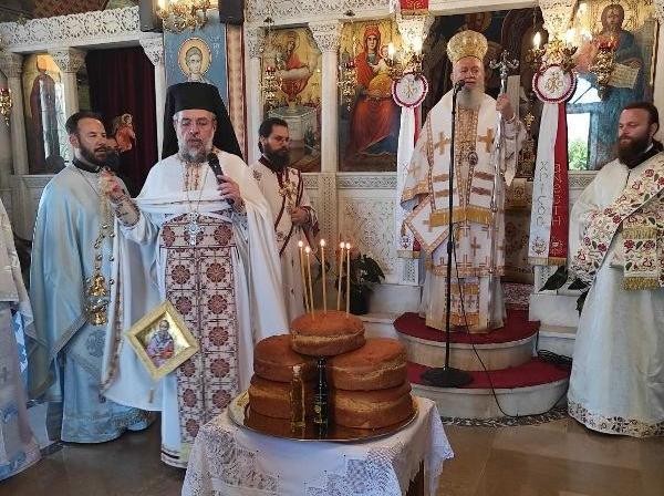 ΧΑΛΚΙΔΑ: Γιορτή στον ιερό ναό Ζωοδόχου Πηγής με τιμώμενο πρόσωπο τον αρχιμανδρίτη Νικηφόρο Ευσταθίου