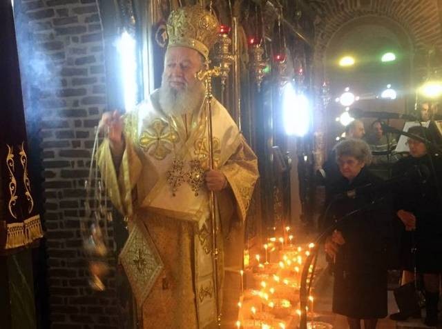 Στο Βασιλικό το Ψυχοσάββατο ο Μητροπολίτης κ. Χρυσόστομος