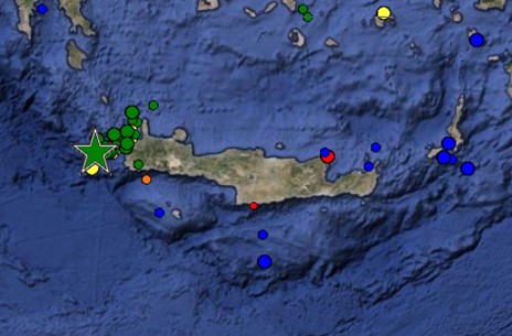 Mετρούν ζημιές από τα 6,3 Pίχτερ στην Kρήτη
