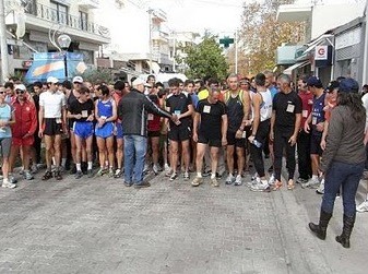 Τρέξιμο την παραμονή του νέου χρόνου στη Θήβα