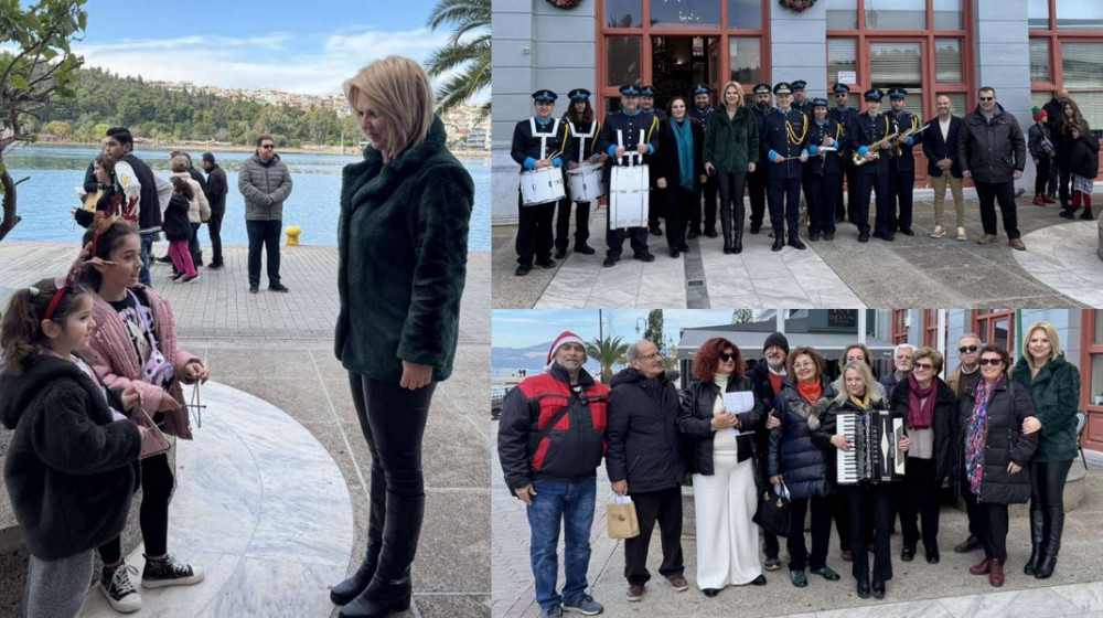 ΧΑΛΚΙΔΑ: Τα … έψαλαν στη Δήμαρχο και της άρεσε πολύ