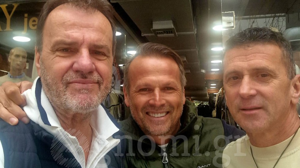 Στη Χαλκίδα ο Γιάννης Παπαδημητρίου και η διπλή υπόσχεση που έδωσε