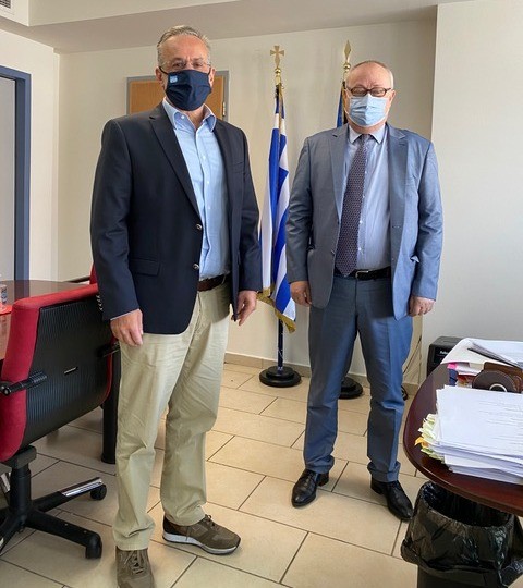 Συνάντηση του Θανάση Ζεμπίλη με τον Διοικητή του ΕΦΚΑ