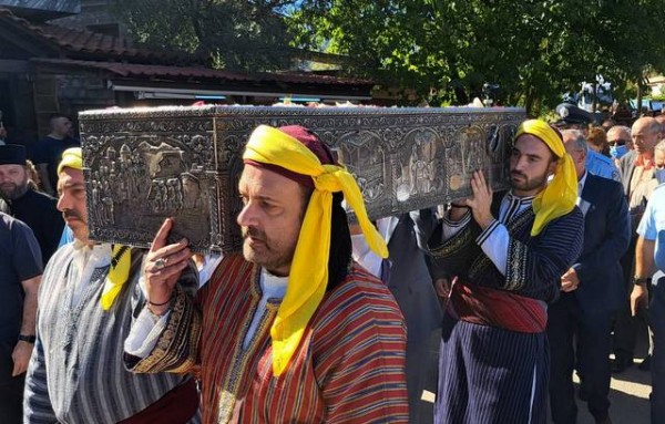 Μεγάλη ευλογία για τους Καππαδόκες της Εύβοιας στη γιορτή του Οσίου Ιωάννη του Ρώσσου