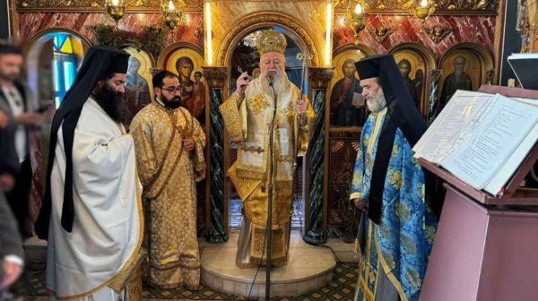 Ο Μητροπολίτης στη Φυλακή Χαλκίδας για την γιορτή του Αγίου Ελευθερίου