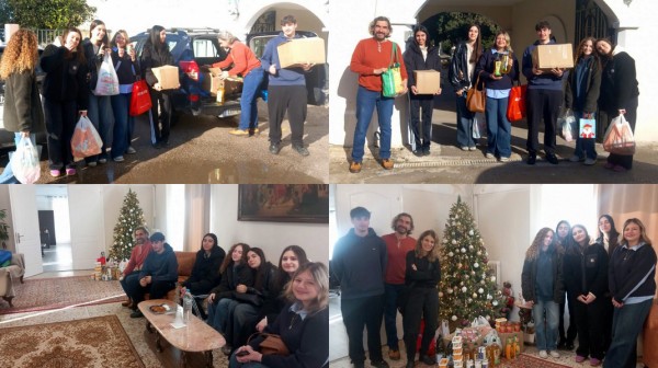 ΧΑΛΚΙΔΑ: Επίσκεψη ανθρωπιάς από μαθητές στο Ορφανοτροφείο της Μητρόπολης