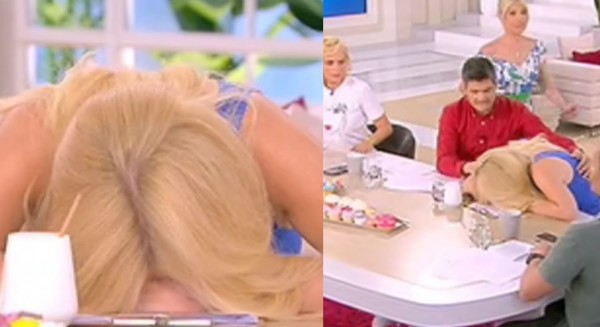 Αφροδίτη Γραμμέλη: Λιποθύμησε στον αέρα της εκπομπής (Video)