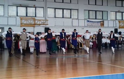 Πίτα με 1000 χορευτές από την Ομοσπονδία Πολιτιστικών Συλλόγων Εύβοιας