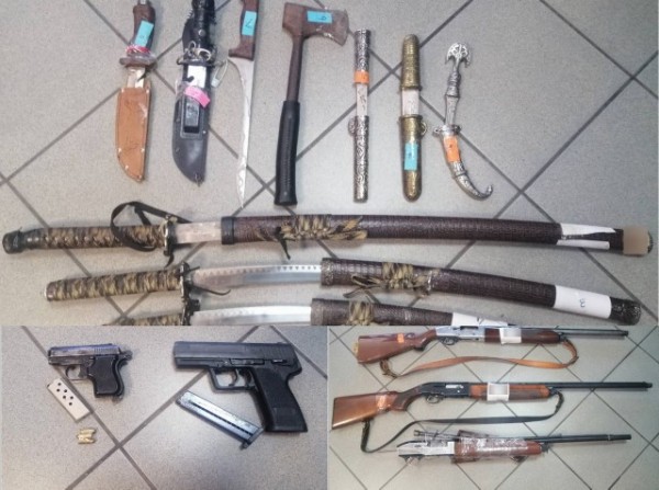 ΧΑΛΚΙΔΑ: Έκρυβε ολόκληρο οπλοστάσιο μέσα στο σπίτι του (φωτό)