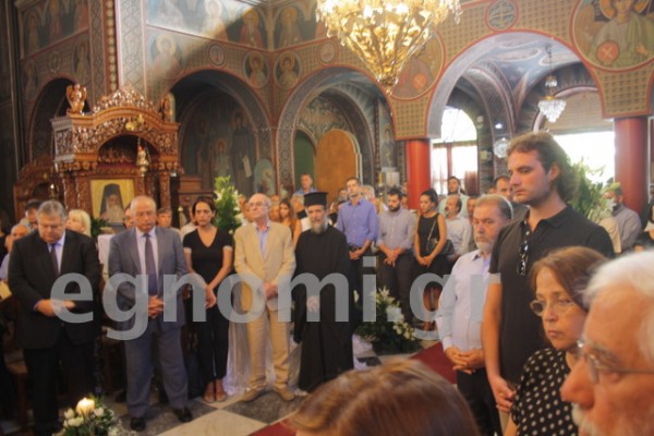 Το τελευταίο αντίο στον Γιώργο Παπαγεωργίου