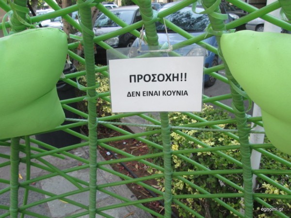 ΧΑΛΚΙΔΑ: Μαντράχαλοι σκαρφάλωσαν σε διακοσμητικές κούνιες, αλλά ...κούνια που τους κούναγε