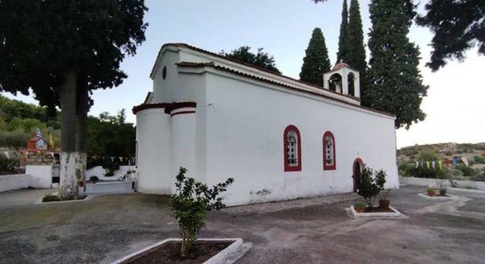 ΘΕΟΛΟΓΟΣ ΕΥΒΟΙΑΣ: Τεμάχιο ξύλου από τον Σταυρό του Κυρίου στο ναό του Αγίου Ιωάννη