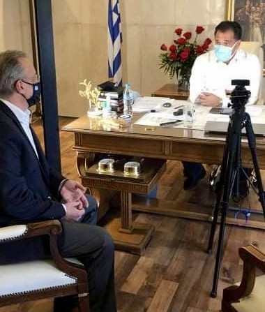 Με τον Άδωνι Γεωργιάδη συναντήθηκε ο Θανάσης Ζεμπίλης