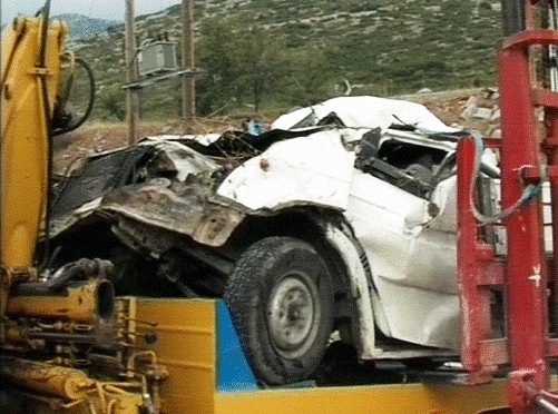 Τροχαίο στην Εθνική Οδό: Βουτιά θανάτου από τα εφτά μέτρα