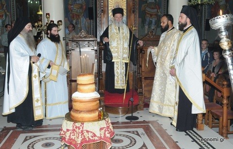 Με Ιερή Αγρυπνία ολοκληρώθηκαν τα Δημήτρια 2012